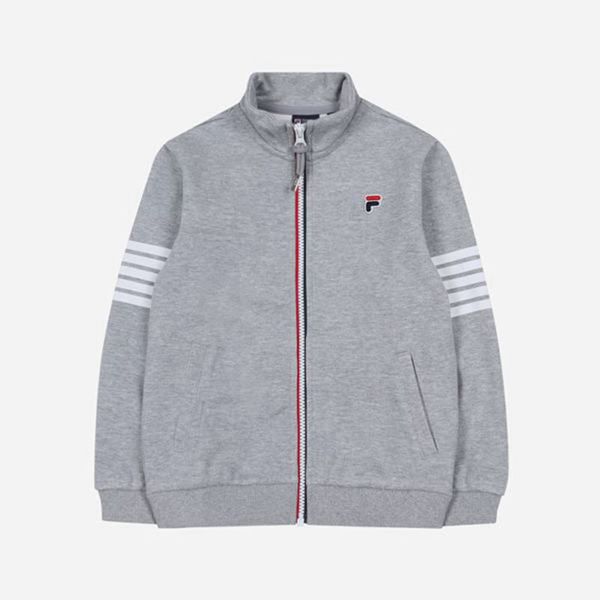 Fila Warm Up Fleece Boy's Jackets - Grey,NZ 674-14625